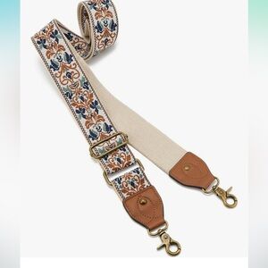 ZOOEASS Wide Strap Adjustable Replacemen,Multi-Pattern Crossbody Bag Strap